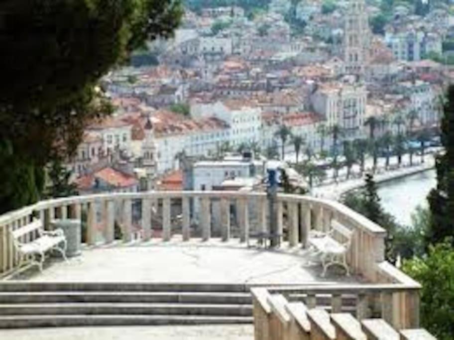 Marjan Hill 3-Br Apt,5 Guests Private Garden Near Beach Spalato Esterno foto