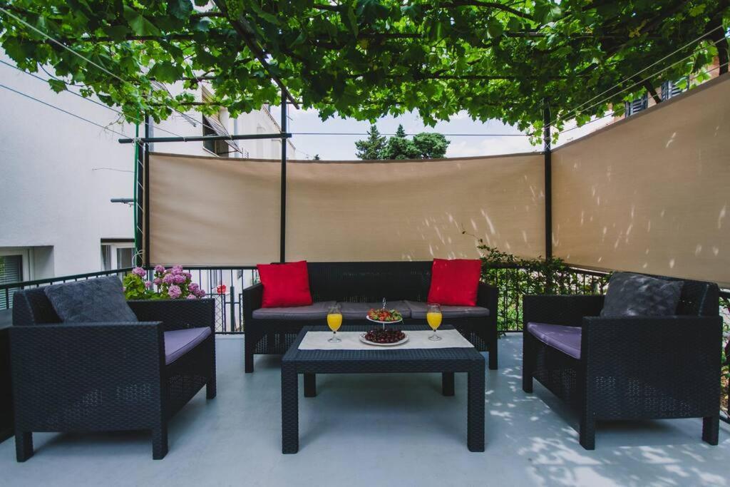 Marjan Hill 3-Br Apt,5 Guests Private Garden Near Beach Spalato Esterno foto